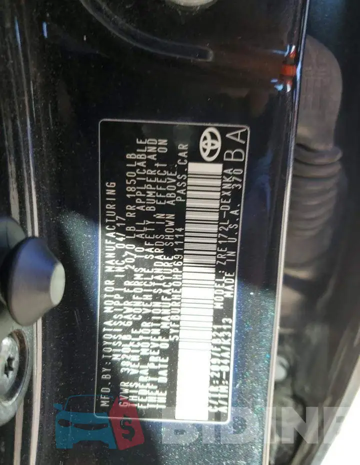 5YFBURHE0HP691114 Photo# 12
