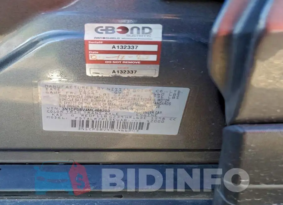 3N1CP5BV4ML466203 Photo# 12