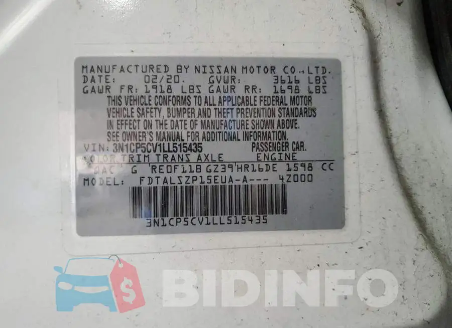 3N1CP5CV1LL515435 Photo# 13