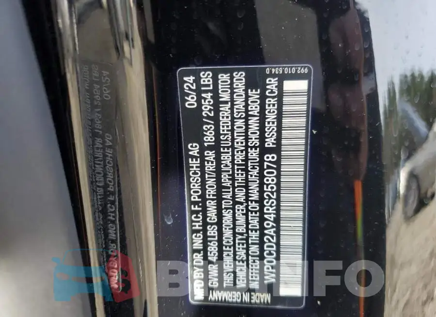 WP0CD2A94RS258078 Photo# 13