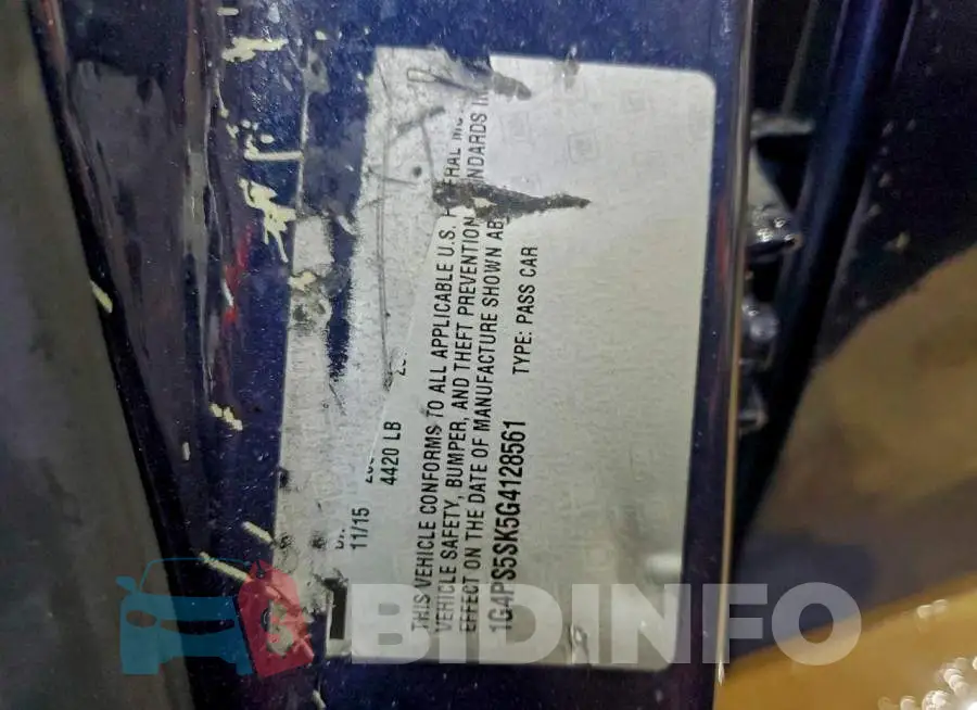 1G4PS5SK5G4128561 Photo# 13