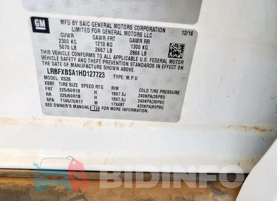 LRBFXBSA1HD127723 Photo# 13