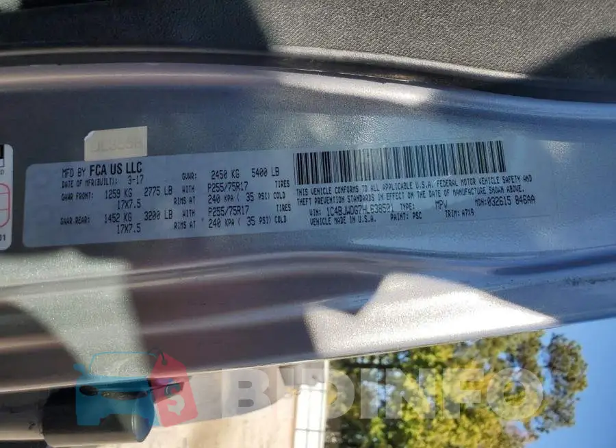 1C4BJWDG7HL638501 Photo# 12