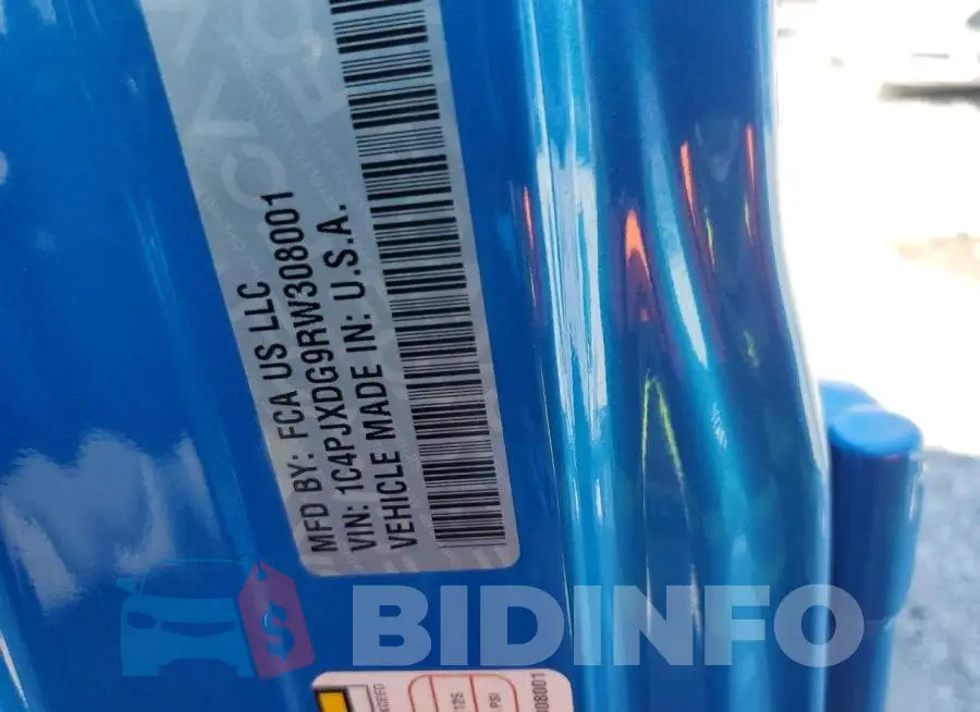 1C4PJXDG9RW308001 Photo# 13