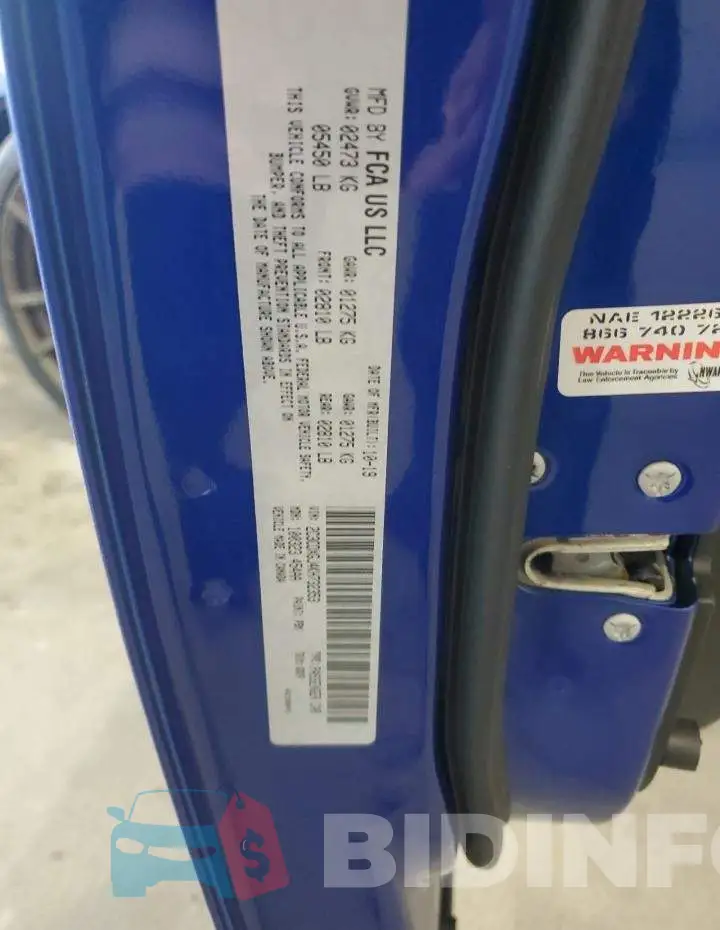 2C3CDXGJ4KH732353 Photo# 12