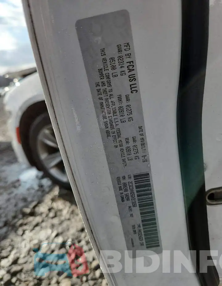 2C3CDXHG5GH319268 Photo# 12