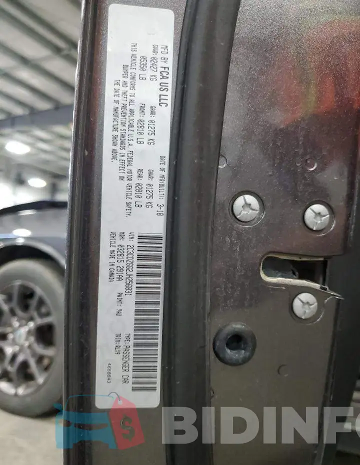 2C3CDZGG2JH256831 Photo# 12