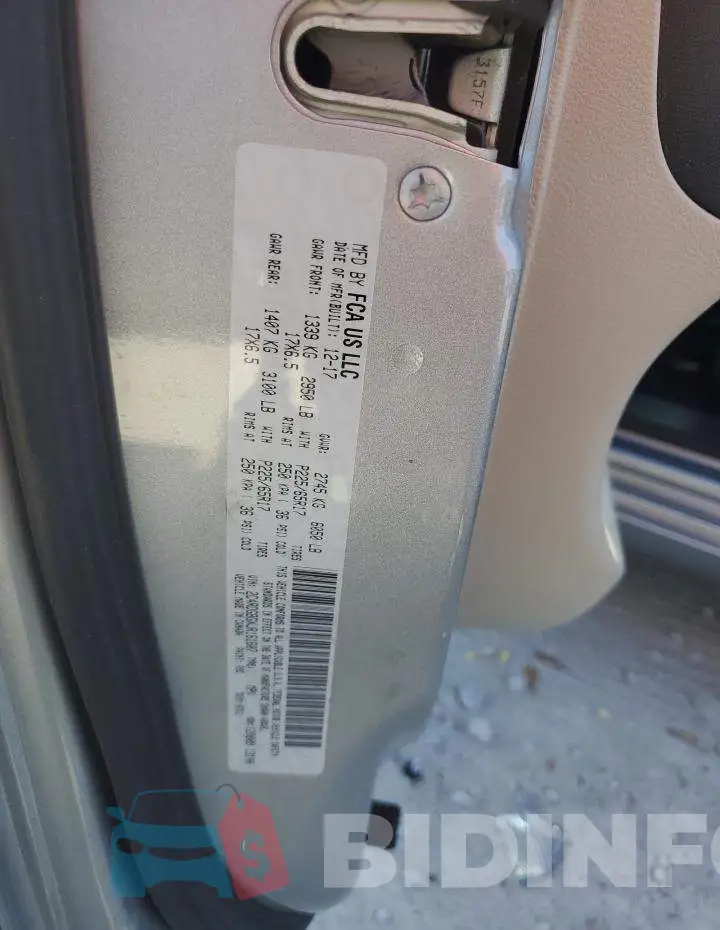 2C4RDGBGXJR161607 Photo# 13