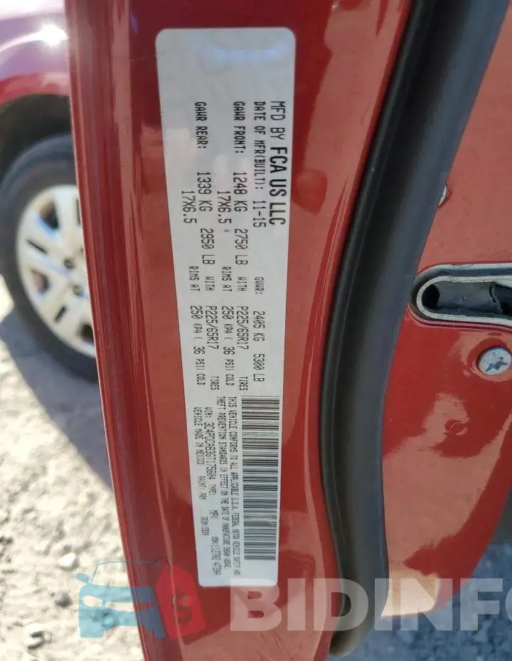 3C4PDCAB3GT175604 Photo# 12