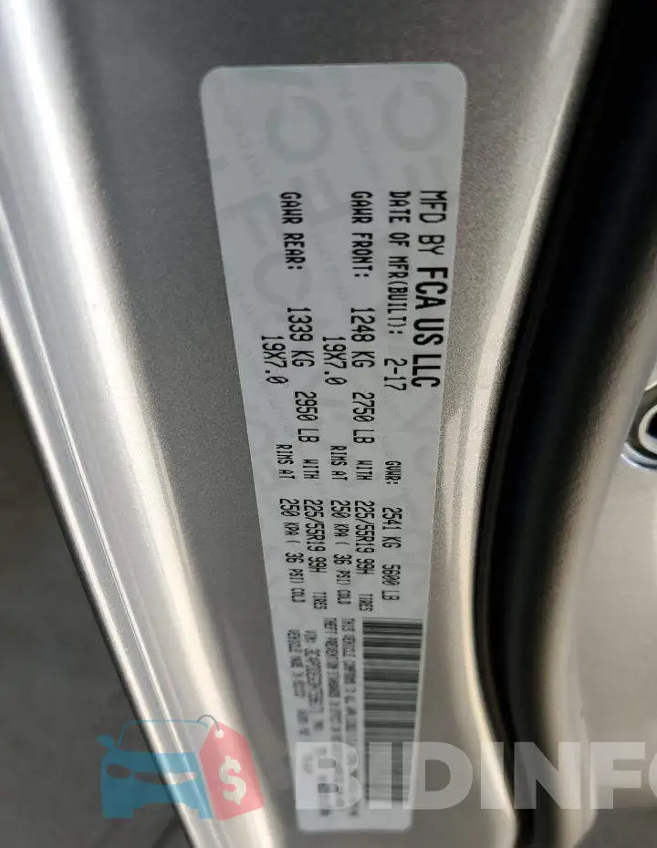 3C4PDDEG3HT596171 Photo# 13