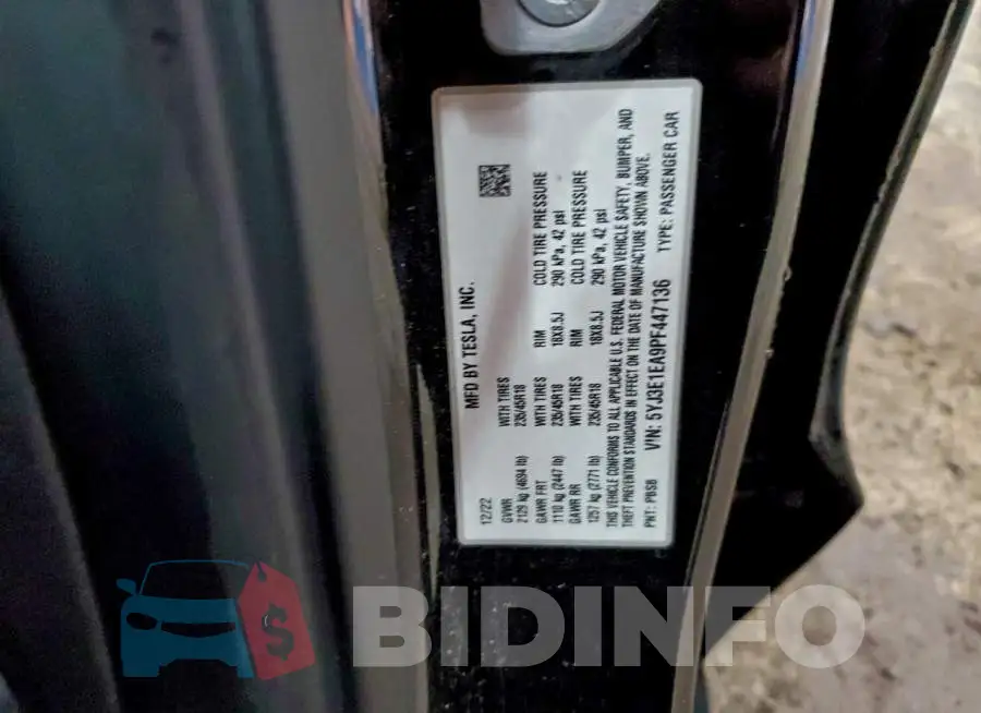 5YJ3E1EA9PF447136 Photo# 13