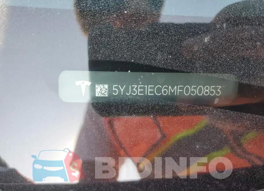 5YJ3E1EC6MF050853 Photo# 12