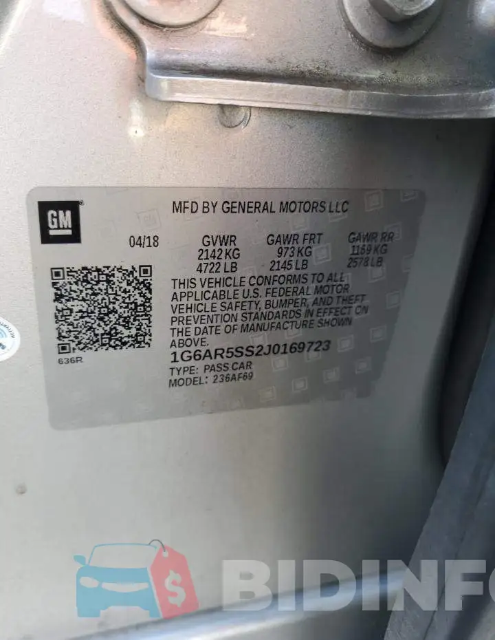 1G6AR5SS2J0169723 Photo# 12