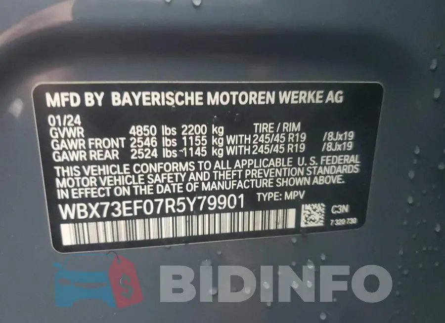 WBX73EF07R5Y79901 Photo# 13