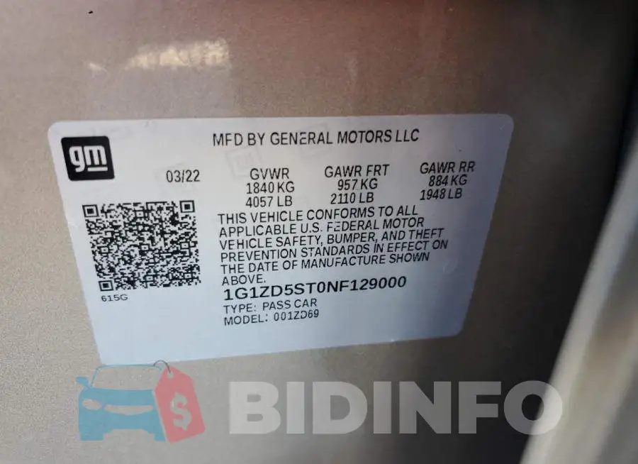 1G1ZD5ST0NF129000 Photo# 12