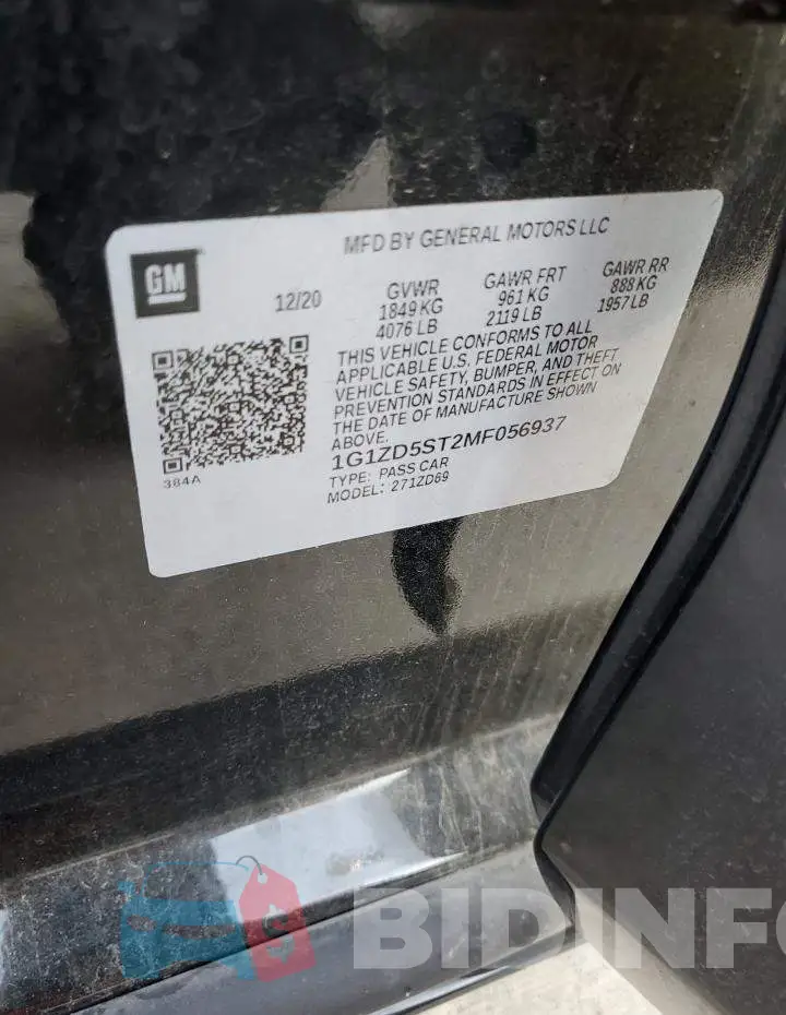 1G1ZD5ST2MF056937 Photo# 12