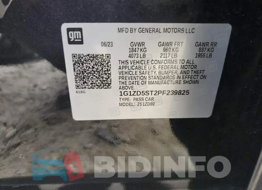 1G1ZD5ST2PF239825 Photo# 12