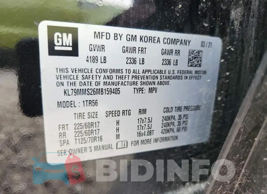 KL79MMS26MB159405 Photo# 13