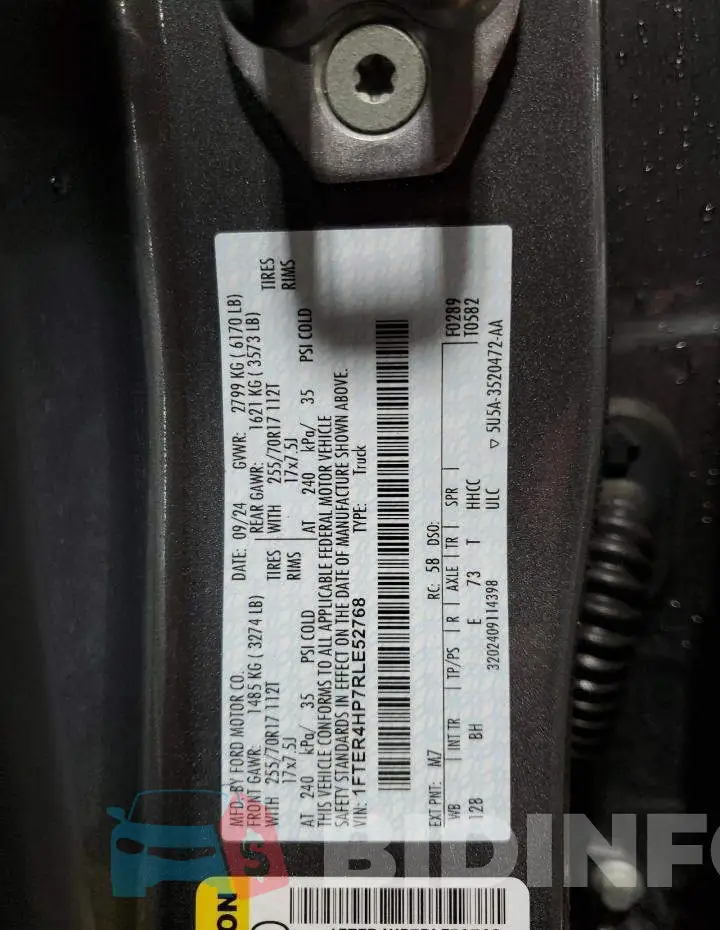 1FTER4HP7RLE52768 Photo# 12