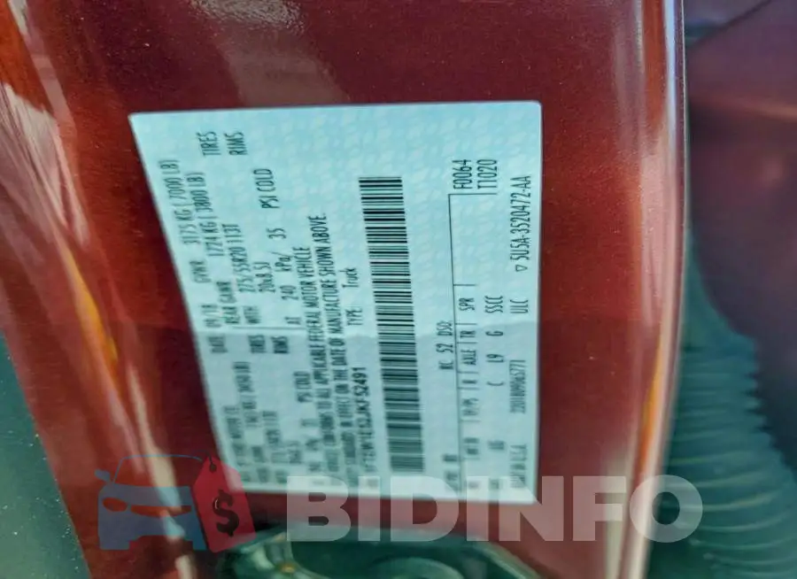 1FTEW1E52JKF52491 Photo# 12