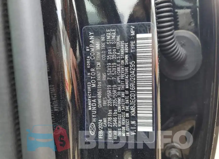 KM8JECD16RU204295 Photo# 13