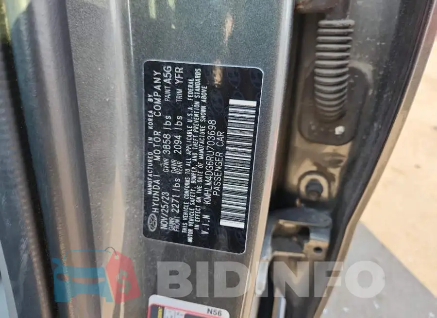 KMHLM4DG6RU703698 Photo# 12