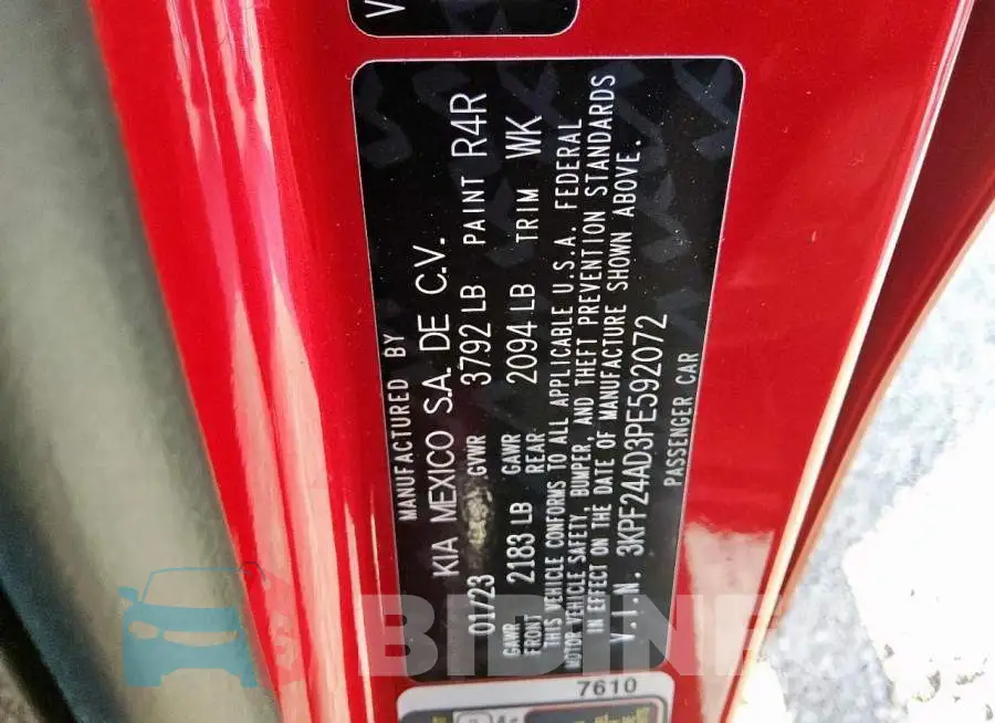 3KPF24AD3PE592072 Photo# 13