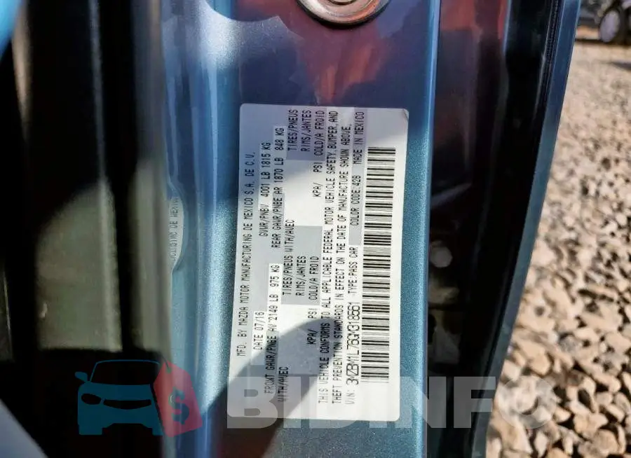 3MZBM1L76GM318561 Photo# 12
