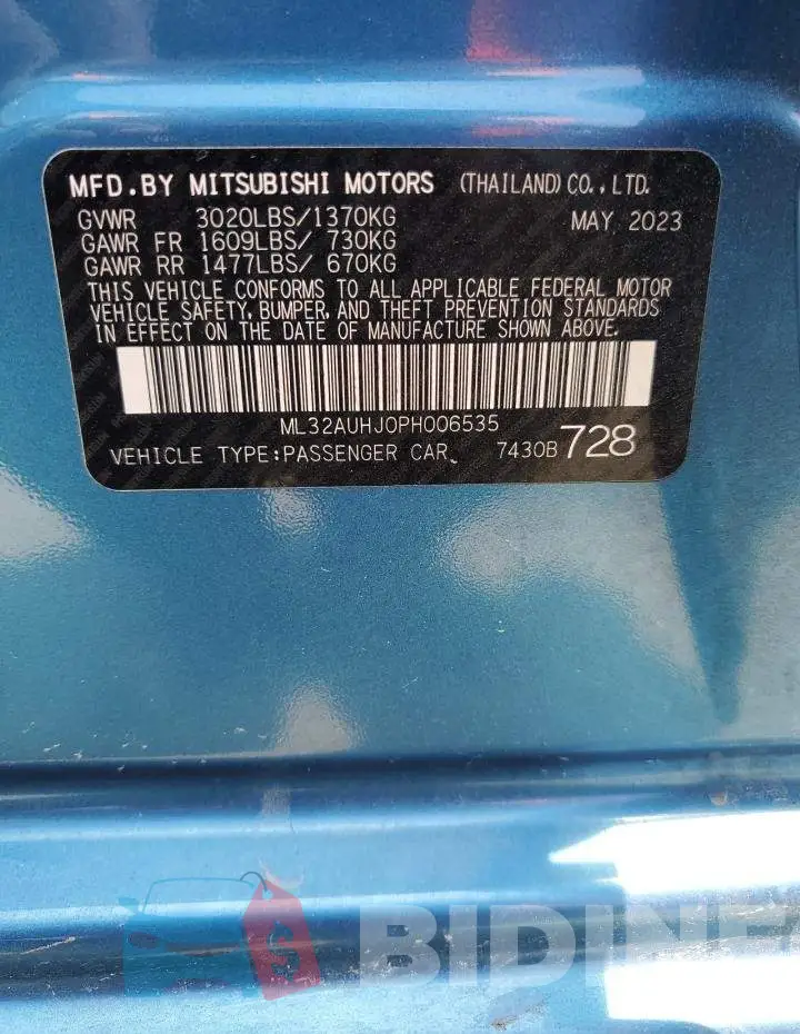 ML32AUHJ0PH006535 Photo# 13