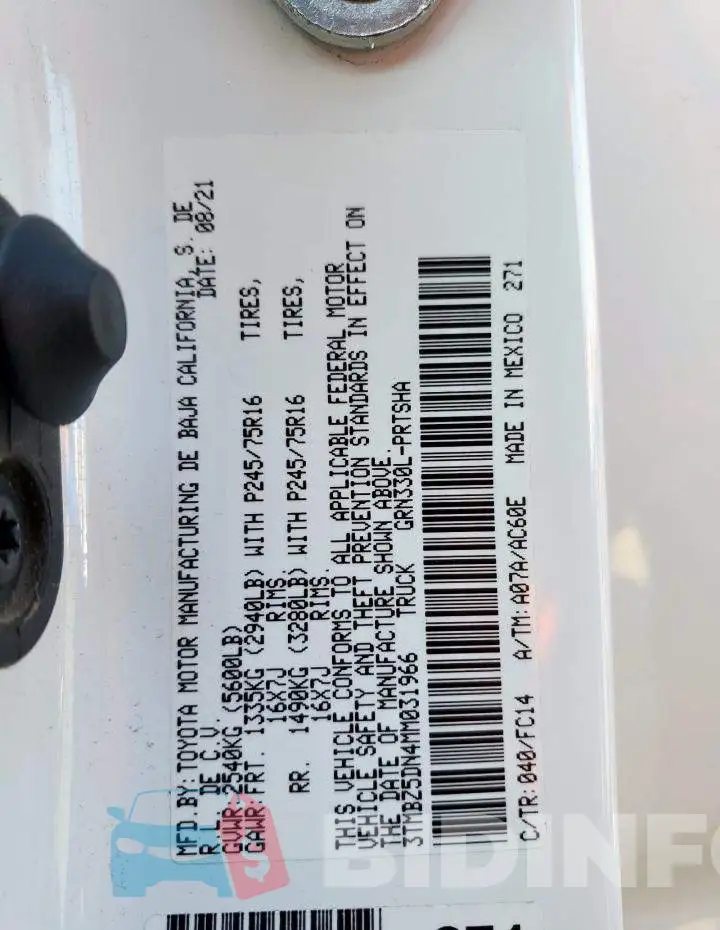 3TMBZ5DN4MM031966 Photo# 12