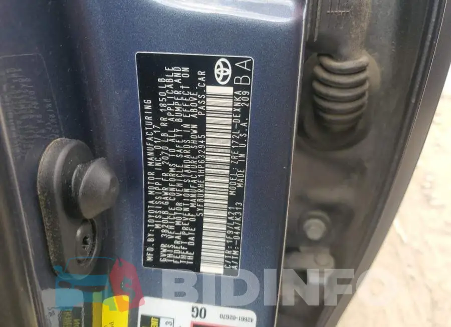 5YFBURHE1HP632945 Photo# 13