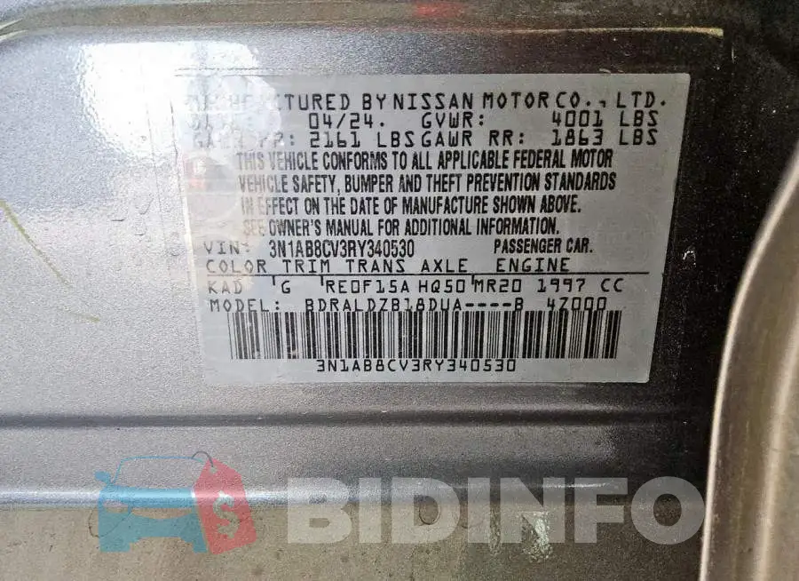3N1AB8CV3RY340530 Photo# 13