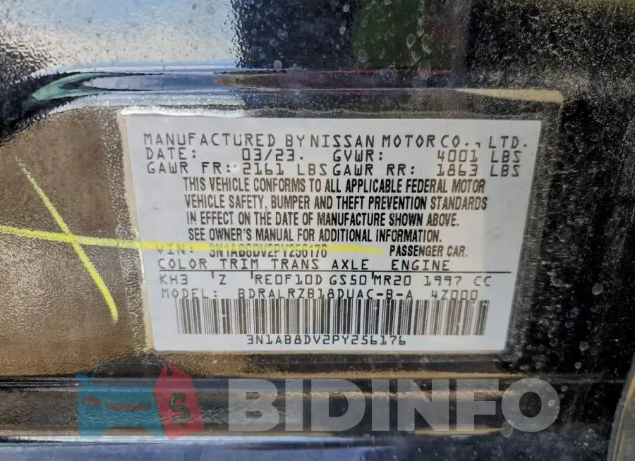 3N1AB8DV2PY256176 Photo# 12