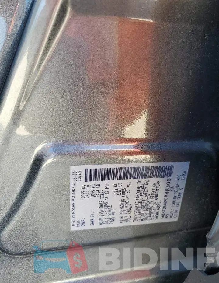 5N1BT3BA4PC848300 Photo# 14