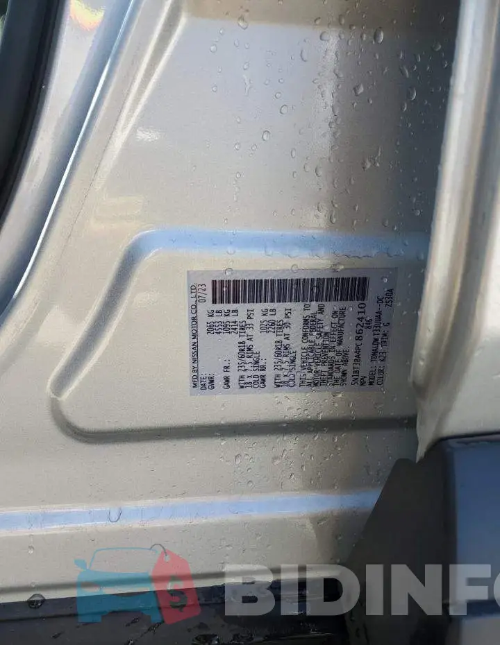 5N1BT3BA4PC862410 Photo# 14