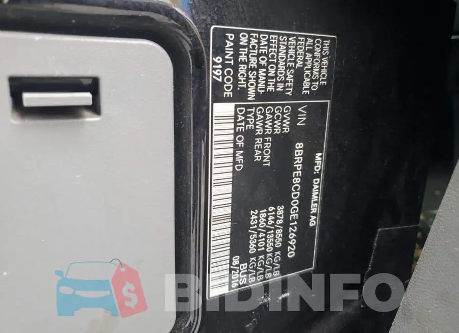 8BRPE8CD0GE126920 Photo# 13