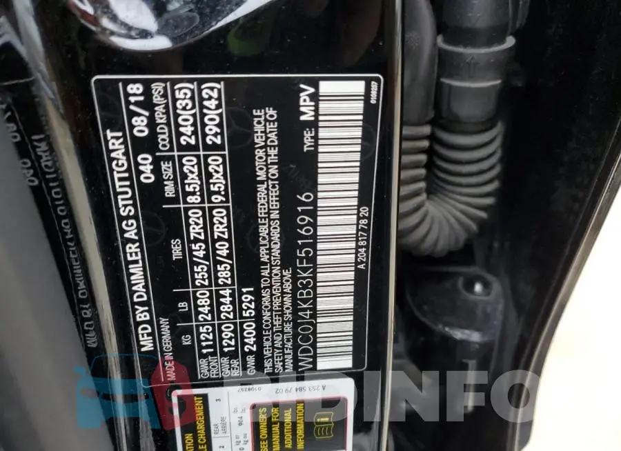 WDC0J4KB3KF516916 Photo# 12
