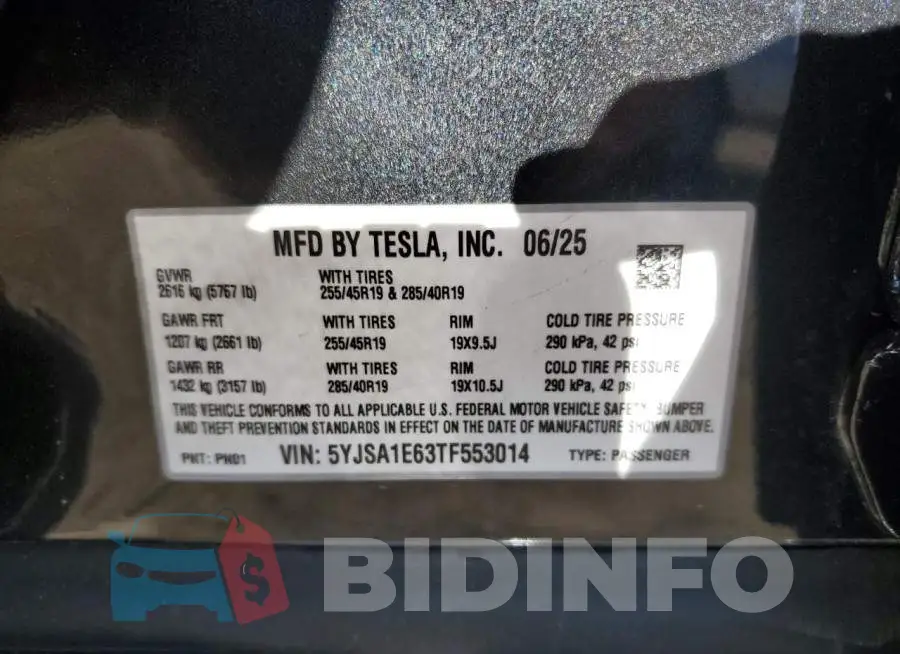 5YJSA1E63TF553014 Photo# 12