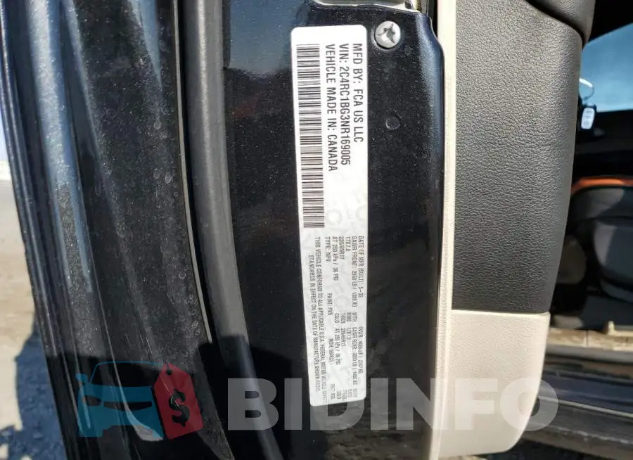 2C4RC1BG3NR169005 Photo# 13