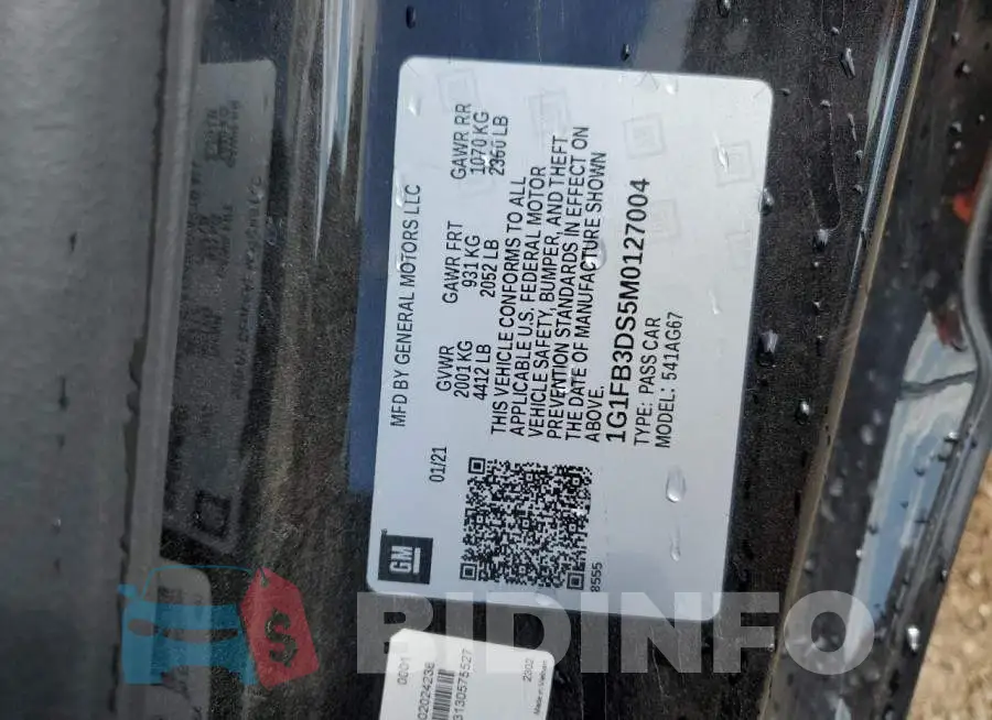 1G1FB3DS5M0127004 Photo# 12