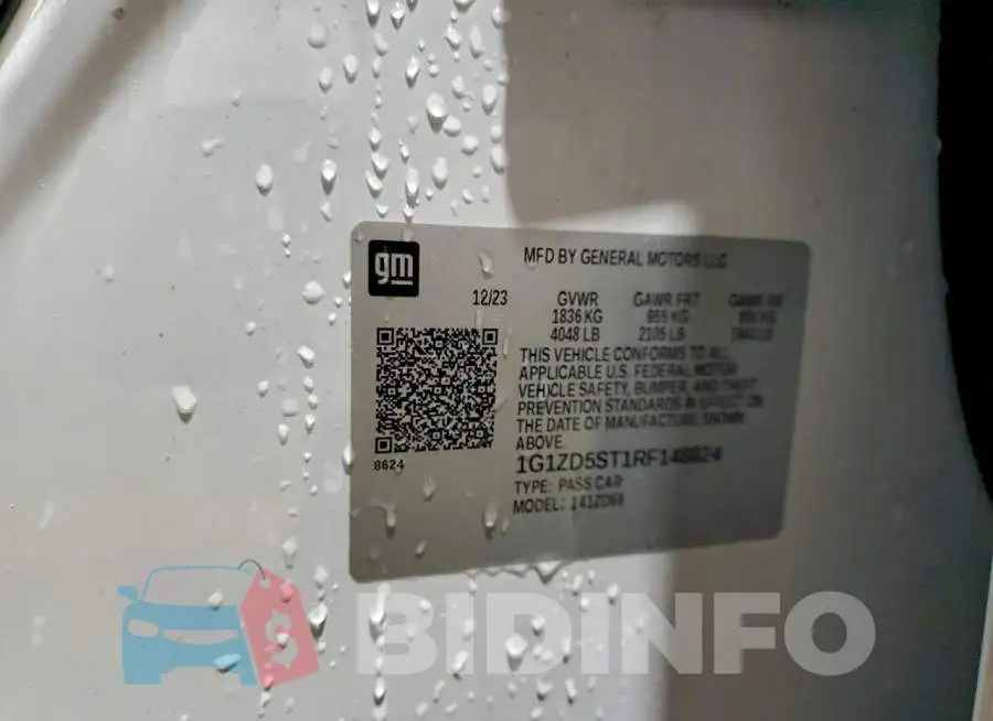 1G1ZD5ST1RF148824 Photo# 12