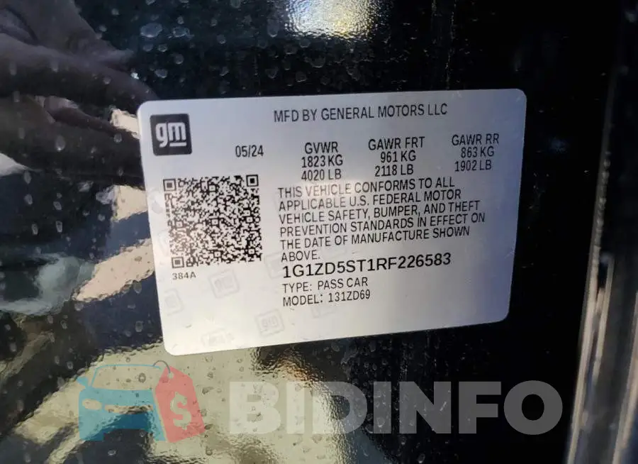 1G1ZD5ST1RF226583 Photo# 12