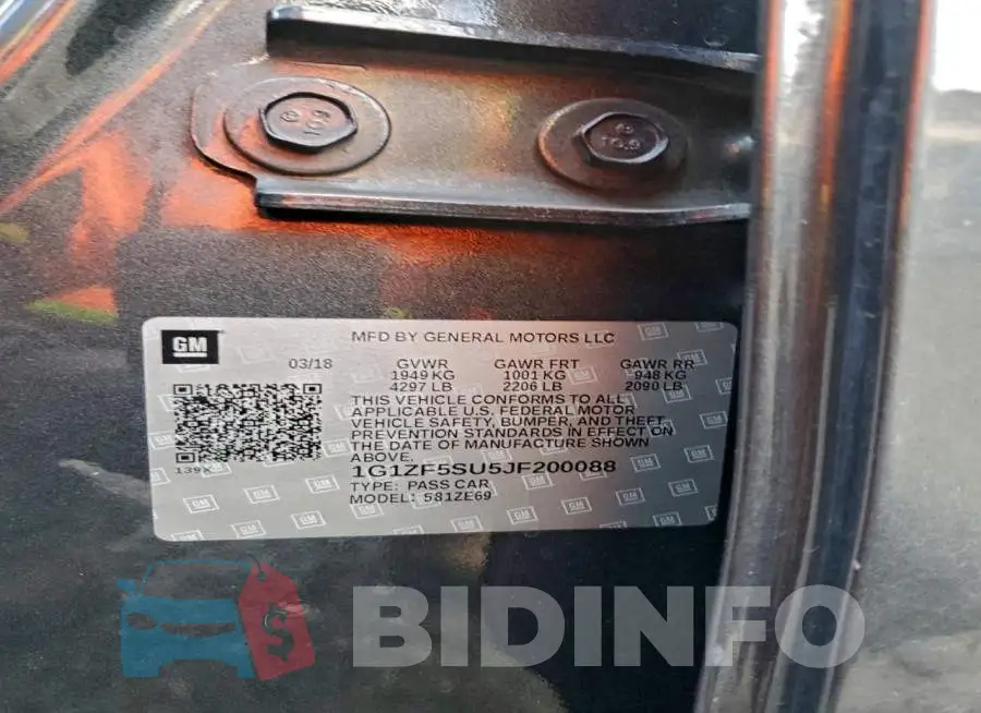 1G1ZF5SU5JF200088 Photo# 12