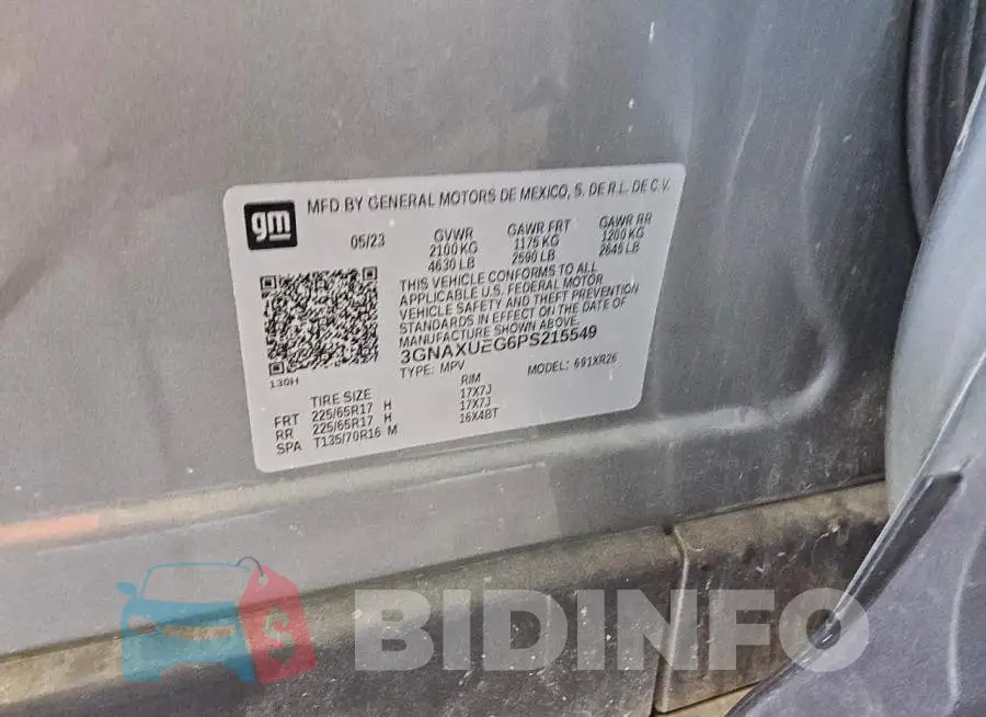 3GNAXUEG6PS215549 Photo# 13
