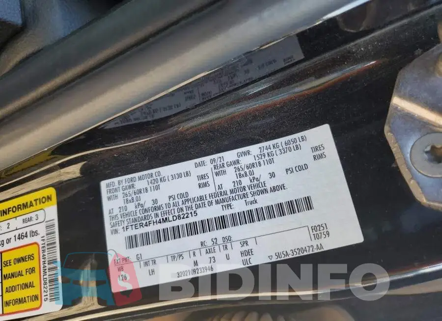 1FTER4FH4MLD82215 Photo# 12