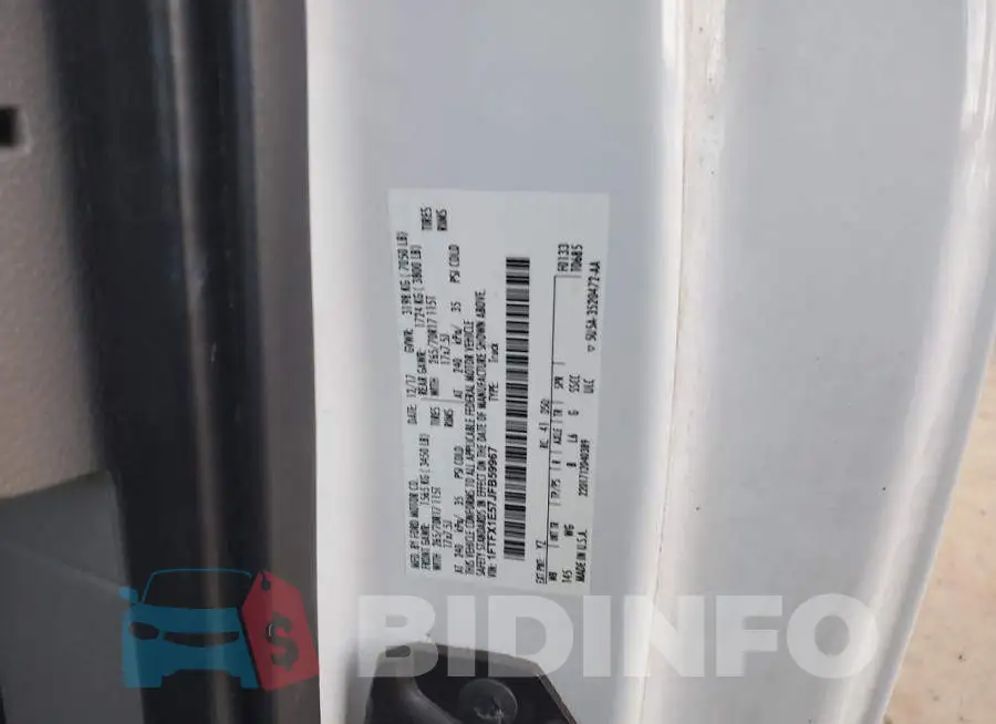 1FTFX1E57JFB59967 Photo# 12