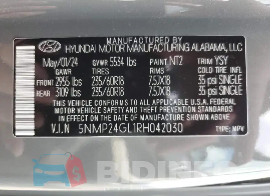 5NMP24GL1RH042030 Photo# 13