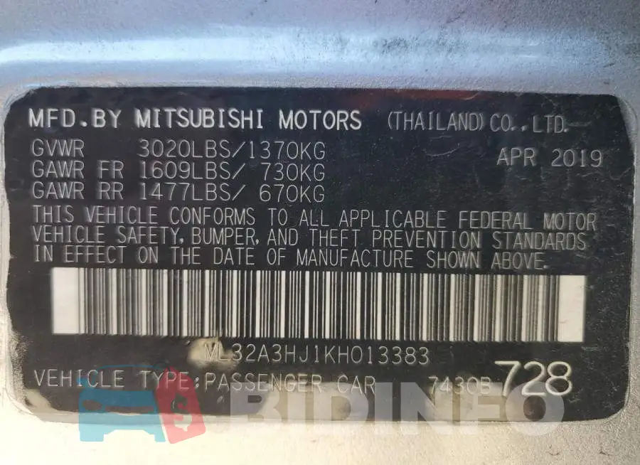 ML32A3HJ1KH013383 Photo# 13