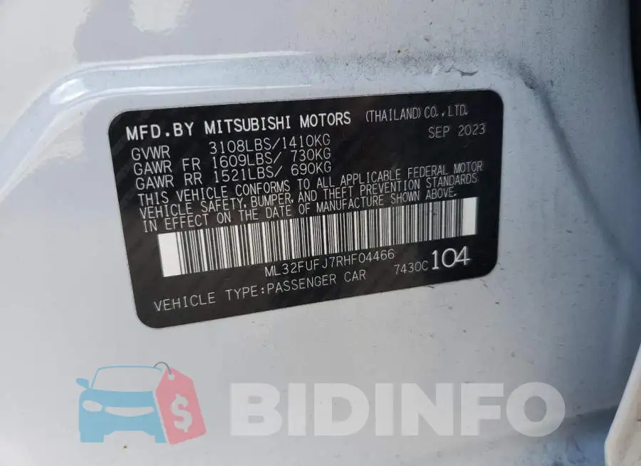 ML32FUFJ7RHF04466 Photo# 13