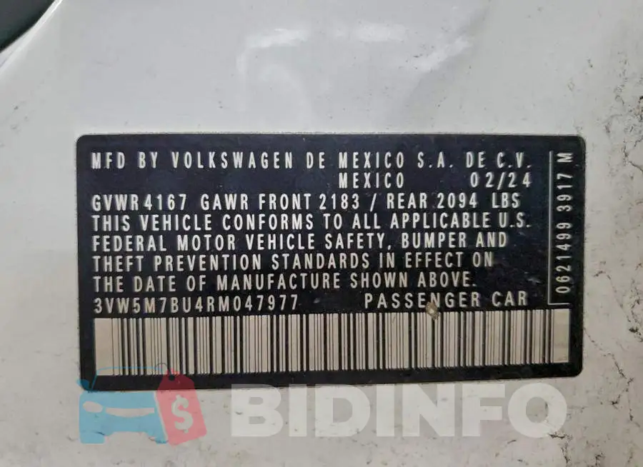 3VW5M7BU4RM047977 Photo# 13